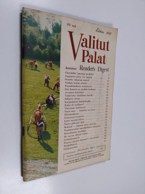 Valitut palat : Elokuu 1959