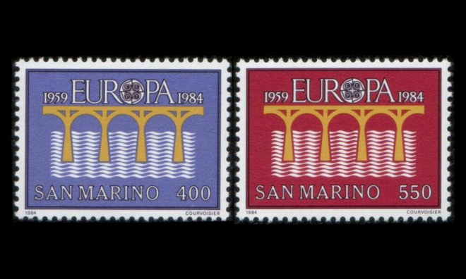 San Marino 1294-5 ** Europa (1984)