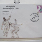 Soul 1988 miekkailu olympia kuori leimoineen - pikkukuva 1