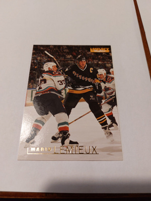 1995-96 SkyBox Impact #132 Mario Lemieux