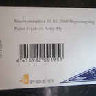 POSTITUORE POSTIMERKKIVIHKO 6 KPL X 3.50 MK ILM. 12.1.2000 - pikkukuva 4