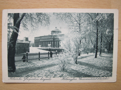 VANHA Postikortti Helsinki 1934