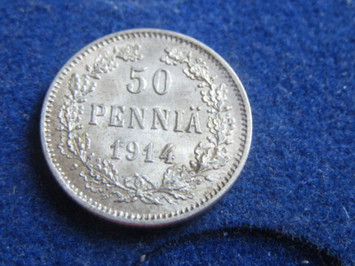 50 penniä 1914