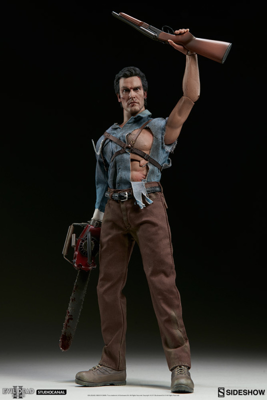 EVIL DEAD 2 ASH WILLIAMS SIXTH SCALE	(45 431)		MUUT			sidesh