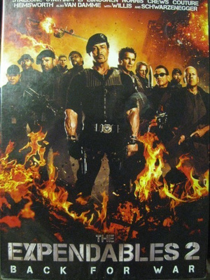 THE EXPENDABLES 2 DVD UUSI