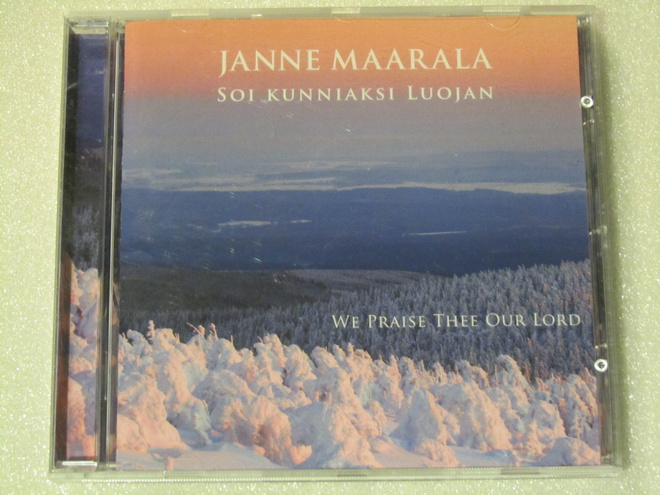 Janne Maarala • Soi kunniaksi luojan CD