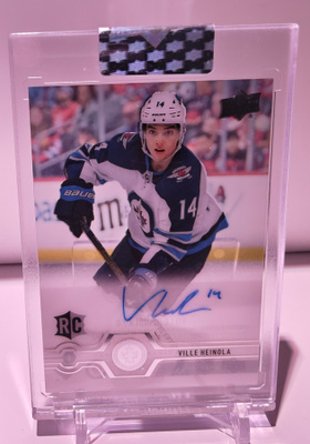 Ville Heinola Rookie - UD Clear Cut - Winnipeg Jets