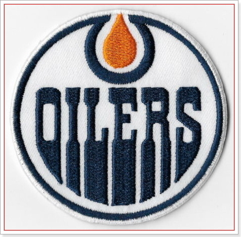 NHL - Edmonton Oilers -kangasmerkki / hihamerkki