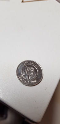 1 kr  2006 islanti  KL 8