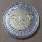 25 mk 1917 - 1997 Suomi 80 vuotta juhlaraha - pikkukuva 2