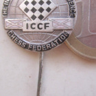 VANHA Merkki ICCF Kansainvälinen Shakkiliitto - pikkukuva 1
