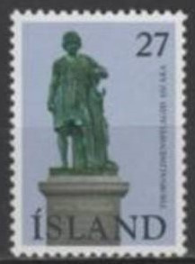 (SA0599) ICELAND, 1975 (Centenary of Thorvaldsen Society)
