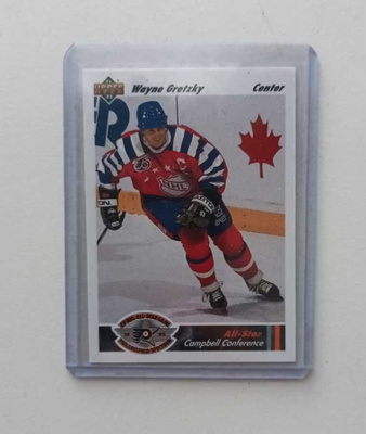 91-92 Upper Deck Wayne Gretzky All-Star