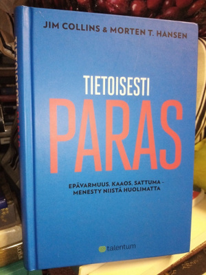 Jim Collins : Tietoisesti paras ( SIS POSTIKULU)