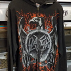 SLAYER VETOKETJULLINEN HUPPARI KOKO XL - pikkukuva 1