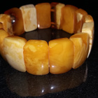Natural antique Meripihka Amber EGG YOLK - pikkukuva 1