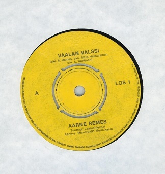 Aarne Remes 7" Vaalan valssi 1977