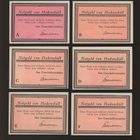 Saksa Notgeld 6 x 50 Pfg, Hockensbüll - pikkukuva 2