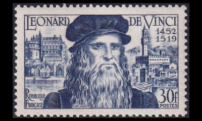 Ranska 947 ** Leonardo da Vinci (1952)