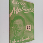 Georg Malmsten : Isku-sävelmiä : 25 vihko - pikkukuva 1