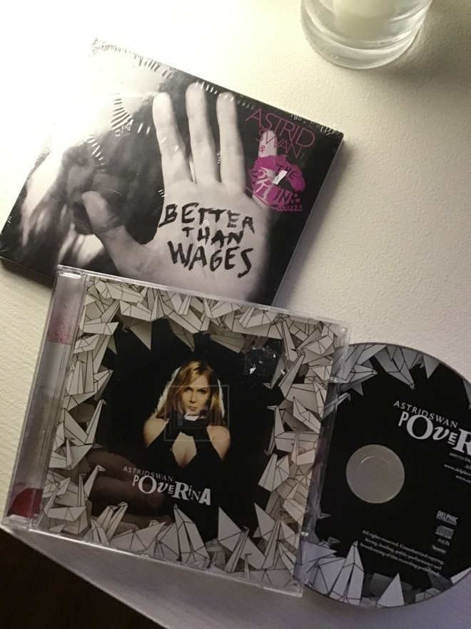 Astrid swan 2 kpl poverina / better than wages CD x 2