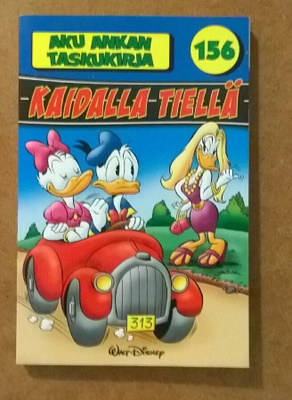 Aku Ankan taskukirja 156 Kaidalla tiellä