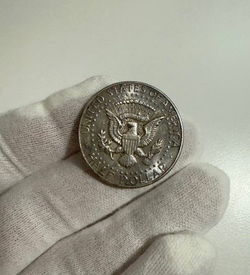 Usa 1/2 dollar 1964 kennedy hopea