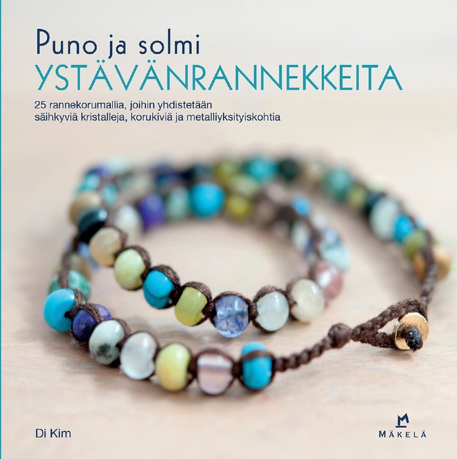 Puno ja solmi ystävänrannekkeita  UUSI kirja