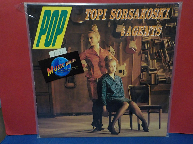 Topi Sorsakoski & Agents - Pop M-/EX+ LP