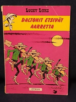 Lucky Luke Daltonit etsivät aarretta 1.p