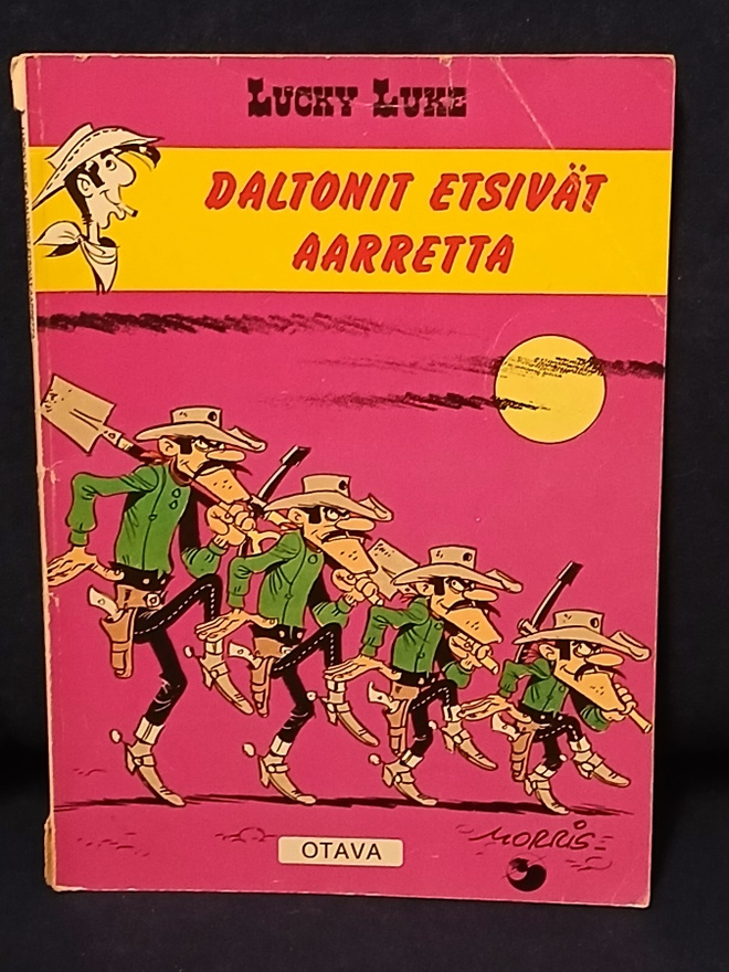 Lucky Luke Daltonit etsivät aarretta 1.p