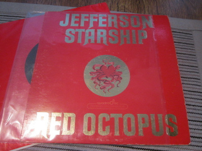 Jefferson Starship LP USA 1975 Red Octopus