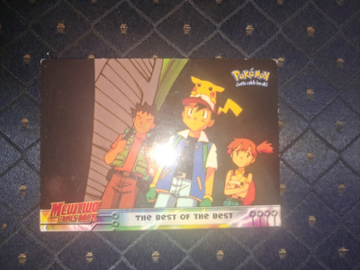 Mewtwo Strikes Back 20 Pokémon card