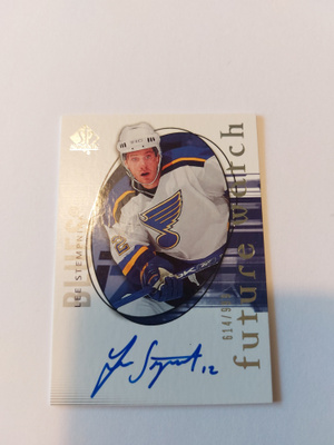 2005-06 SP Authentic #212 Lee Stempniak FW AU RC /999