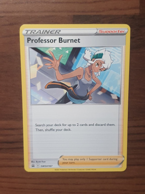 Pokemon Professor Burnet SWSH 167