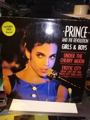 12" maxisingle PRINCE : GIRLS &. BOYS ( + POSTER)