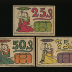 Saksa Notgeld 25, 50, 75 Pfg, Blumenthal 1921 - pikkukuva 1