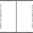 Ål 1991 Vårdön kirkko 1,80 mk välilöpari numero ** LaPe 054 - pikkukuva 2