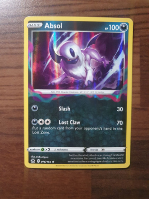 Pokemon Absol 076/159 Holo Rare