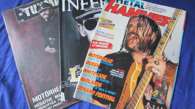 3 x Lemmy/Motörhead-aiheista lehteä