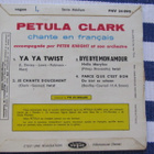Petula Clark ya ya twist ep 7 45 ranska 1961 - pikkukuva 2