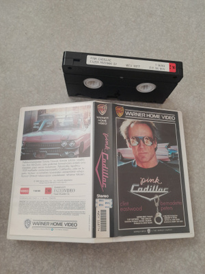 Pink cadillac.vhs,warner home video,vuokra vhs