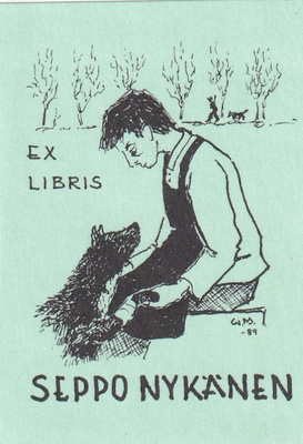 Ex Libris, Seppo Nykänen,  b686