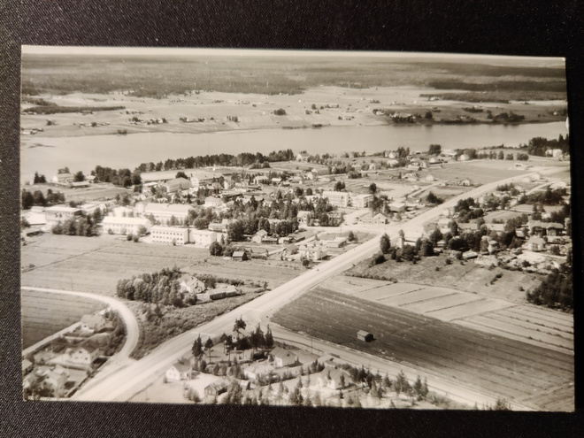 VANHA Postikortti Haapajärvi 1963 Alkup.Mallikappale