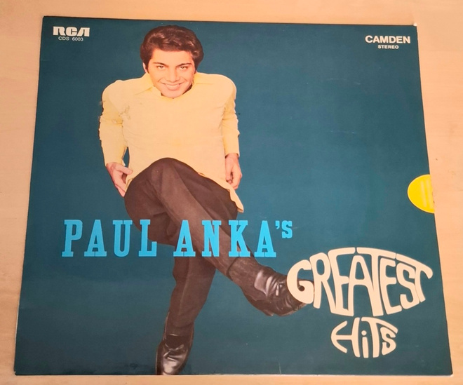 Paul Anka – Paul Anka's Greatest Hits LP