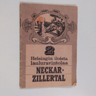 2 Helsingin iloista lauluravintolaa : Neckar-Zillertal - pikkukuva 1