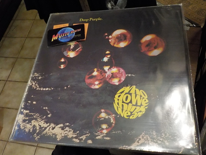 DEEP PURPLE - WHO DO WE THINK WE ARE  70" PRESS M-/M- LP