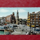 Amsterdam Muntplein postcard/postikortti (50-60-luku?) - pikkukuva 1