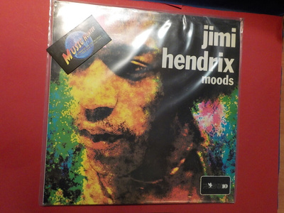 JIMI HENDRIX - MOODS EX/EX+ RANSKA 1981 LP