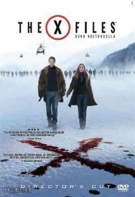 X-Files Usko Koetuksella (Gillian Anderson)2 dvd (4304)